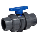Plast-O-Matic MBV Series 2-Way Manual Ball Valve