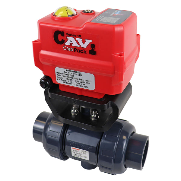 Series 19 CAV Electric Actuated Type-21A Ball Valve