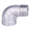 316 Stainless Steel, 90 Degree Street Elbow, Threaded, 1/4 in. to 2 in. Sizes