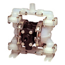 1/4 in. Polypropylene PTFE Air Operated Double Diaphragm Pump