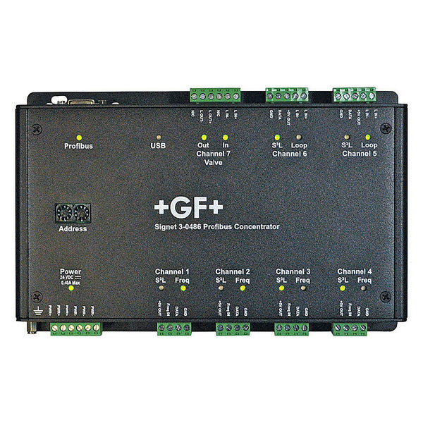 GF Signet 3-0486-D 0486 Profibus Concentrator