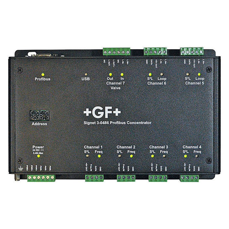 GF Signet 3-0486-D 0486 Profibus Concentrator