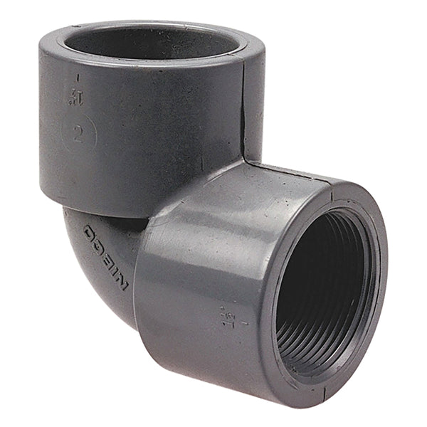 Nibco CPVC Schedule 80 90 Degree Elbow Socket x Threaded 1/2 in. to 2 in. Sizes