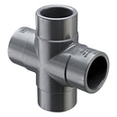 Spears PVC Schedule 40 Gray Cross Socket 1/2 in. to 4 in. Sizes
