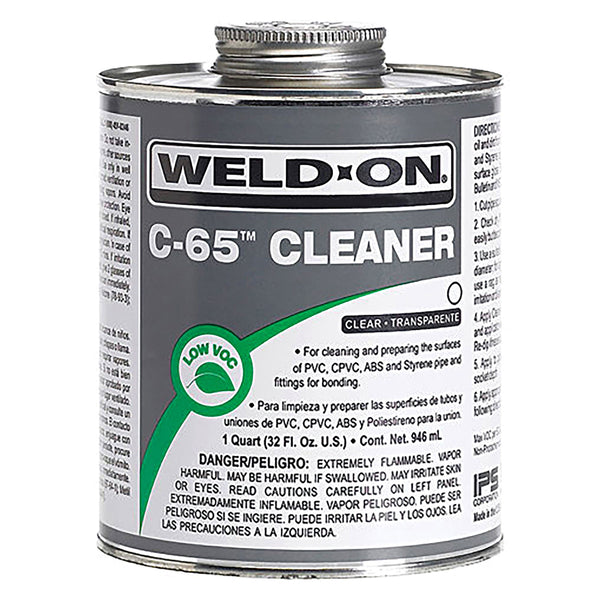 Weld-On C-65-G C-65 Clear Pipe Cleaner