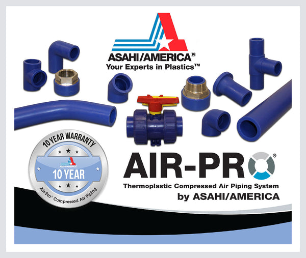 Asahi/America Air-Pro Compressed Air Piping System