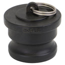 Polypropylene, Type DP, Dust Plug, 3/4 in. to 4 in. Sizes