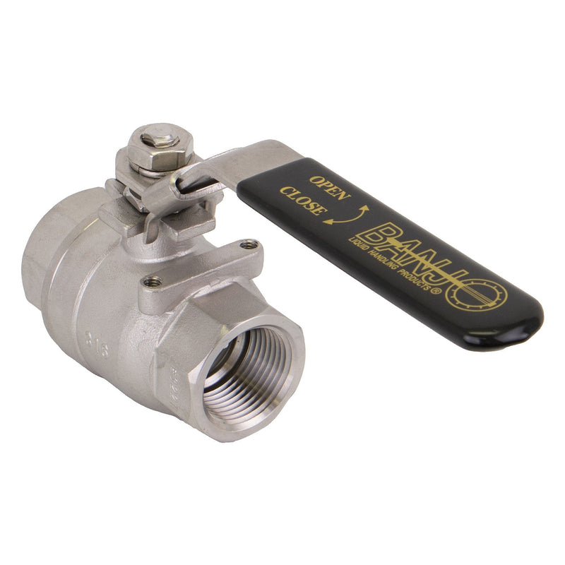 Banjo VSS100 1 in. Banjo Stainless Steel Full Port Ball Valve