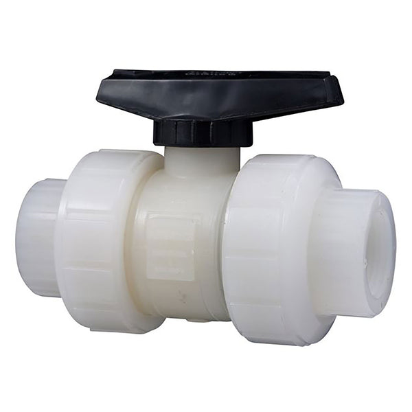 Chemtrol 2 in. Natural PVDF True Union Ball Valve