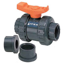 1 in. PVC EPDM Soc/Thr VX Series Ball Valve