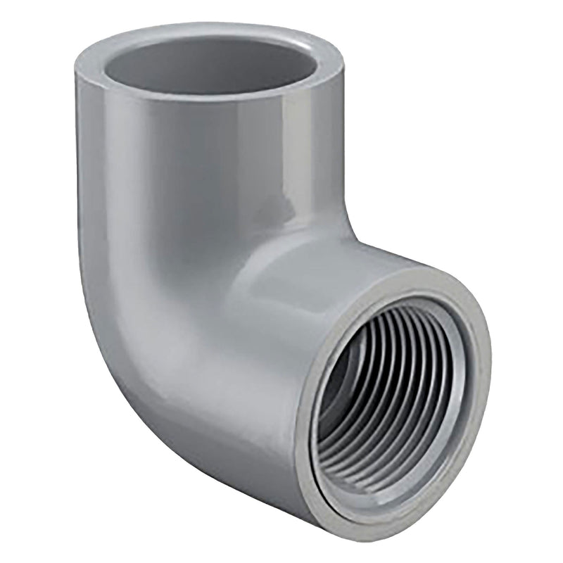 Spears CPVC Schedule 80 90 Degree Elbow Socket x Threaded 1/2 in. to 2 in. Sizes