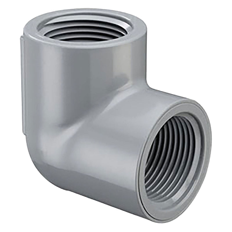 Spears CPVC Schedule 80 90 Degree Elbow Threaded 1/4 in. to 4 in. Sizes