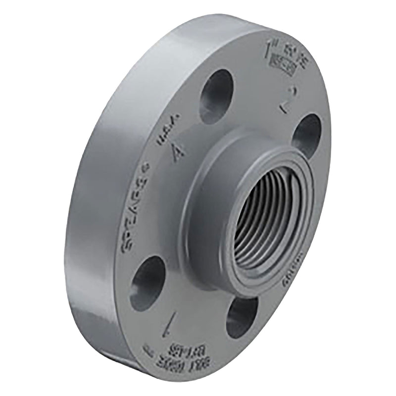 Spears CPVC Schedule 80 Flange Threaded 1/2 in. to 4 in. Sizes