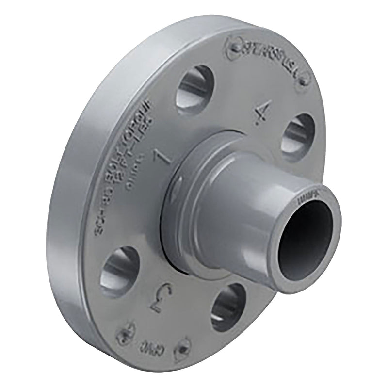 Spears CPVC Schedule 80 Vanstone Flange Spigot 1/2 in. to 8 in. Sizes