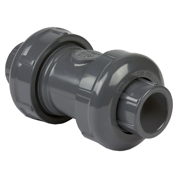 Spears 2 in. PVC/FKM Ball Check Valve