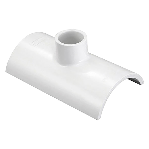 PVC Schedule 40, White, Glue Saddle, Socket, 3 in. to 6 in. Sizes