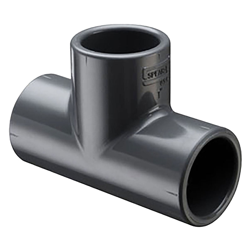 Spears PVC Schedule 80 Tee Socket 1/4 in. to 12 in. Sizes