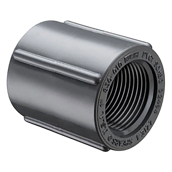 Spears PVC Schedule 80 Coupling Threaded 1/4 in. to 4 in. Sizes