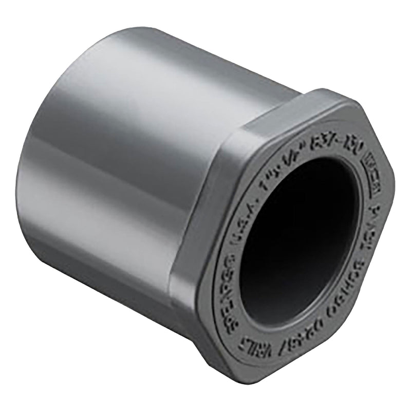 Spears PVC Schedule 80 Reducing Bushing Spigot x Socket 1/4 in. to 12 in. Sizes