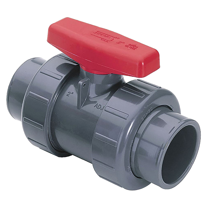 1 in. PVC/EPDM/Soc/Thr TU 2K Std Ball Valve