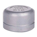 304 & 316 Stainless Steel, Cap, Threaded, 1/8 in. to 2 in. Sizes
