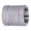304 & 316 Stainless Steel, Coupling, Threaded, 1/8 in. to 4 in. Sizes