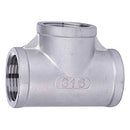 304 & 316 Stainless Steel, Tee, Threaded, 1/8 in. to 2 in. Sizes