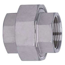 304 & 316 Stainless Steel, Union, Threaded, 1/8 in. to 2 in. Sizes