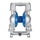 FTI Air FDA Compliant AODD 316L Stainless Steel Metallic Diaphragm Pump