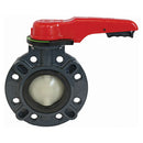 Asahi PVDF Type-57 Butterfly Valve Wafer Style 1/2 to 16 in.