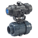Asahi PVC Series 79 Pneumatic Actuated Ball Valve Air-Air 1/2 to 4 in.