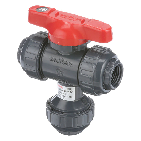 Asahi CPVC Type-23 Multiport Ball Valve 1/2 to 6 in.