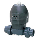 Asahi PVDF Type-14 Pneumatic Actuated Diaphragm Valve Air-Air 1/2 to 2 in.