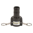 Banjo 125C Polypropylene Type C Female Coupler x HB 1/2 in. to 4 in. Sizes