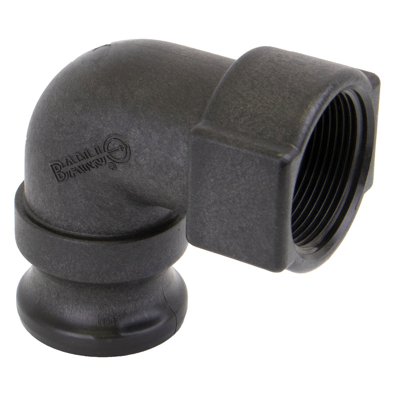 Banjo 150A90 Polypropylene Type A 90 Degree Male Adapter x FPT 1-1/2 in. to 2 in. Sizes