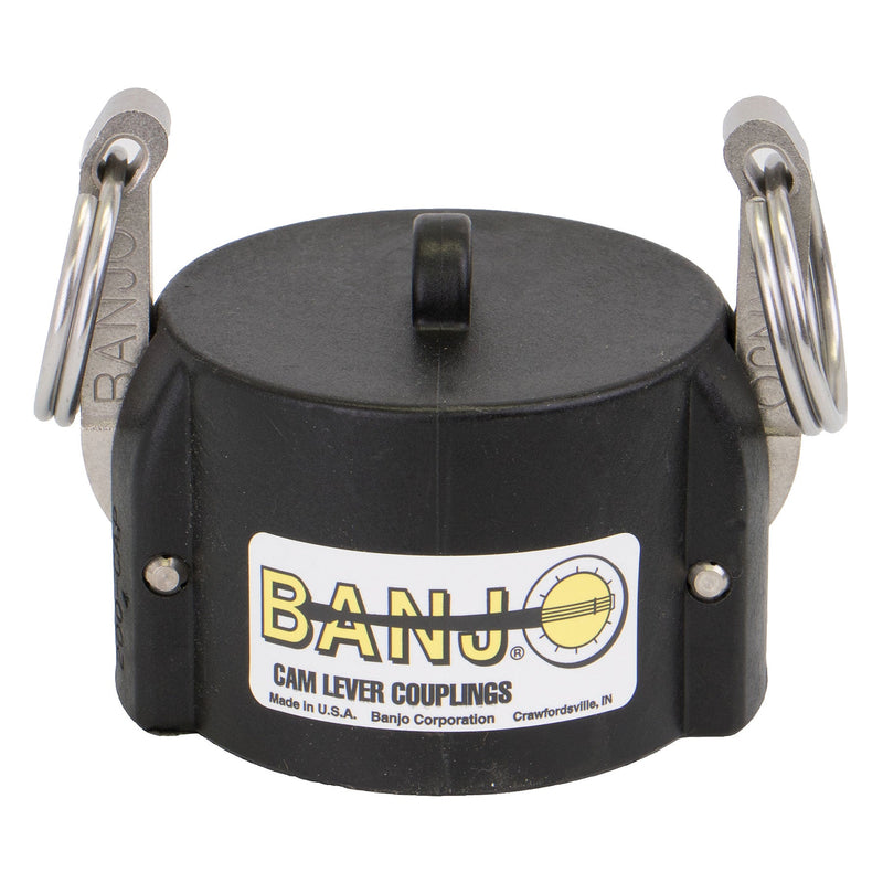 Banjo 200CAP Polypropylene Type DC Dust Cap 3/4 in. to 4 in. Sizes