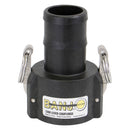 Banjo 200C Polypropylene Type C Female Coupler x HB 1/2 in. to 4 in. Sizes