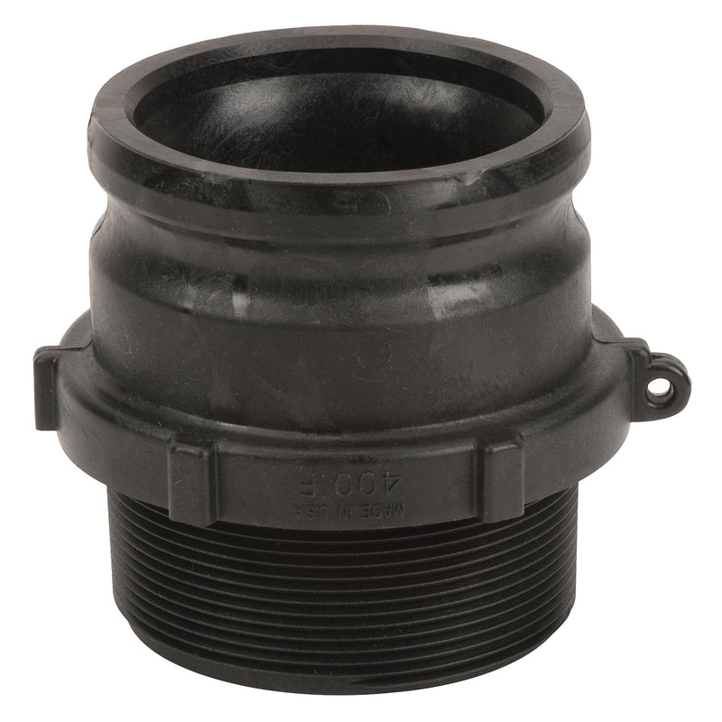 Banjo 400F Polypropylene Type F Male Adapter x MPT 1/2 in. to 4 in. Sizes