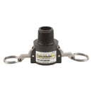 Banjo 400B Polypropylene Type B Female Coupler x MPT 1/2 in. to 4 in. Sizes