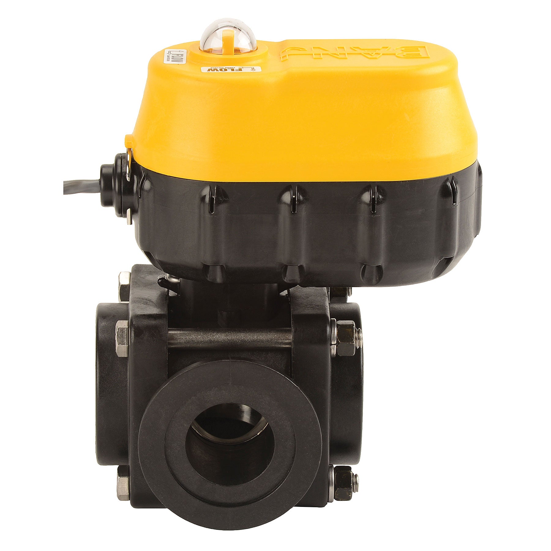 1-1/2 in. Full Port Side Load 12-Volt DC Electric Valve Bolted