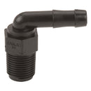 Banjo HB025/038-90 90 Degree Polypropylene Hose Barb Fitting 1/4 in. to 3 in. Sizes