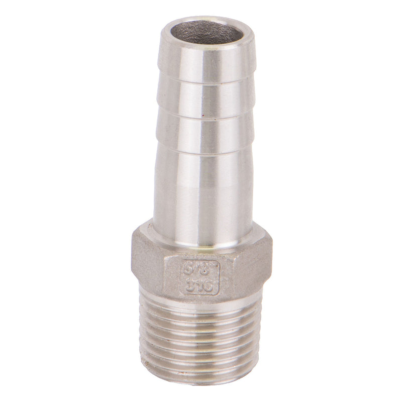 Banjo HB050-058SS 316 Stainless Steel Hose Barb Fitting 1/4 in. to 3 in. Sizes
