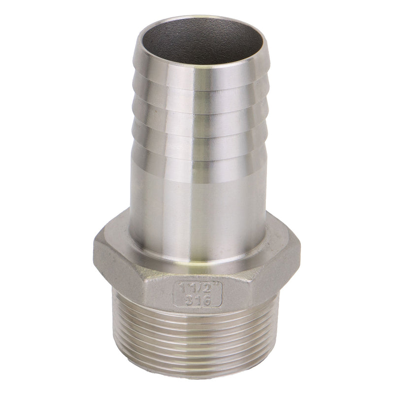 Banjo HB150SS 316 Stainless Steel Hose Barb Fitting 1/4 in. to 3 in. Sizes