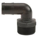 Banjo HB200/150-90 90 Degree Polypropylene Hose Barb Fitting 1/4 in. to 3 in. Sizes