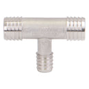 Banjo HBT075-050SS SS Hose Barb Threaded Tee