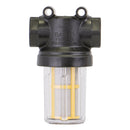 Banjo LSTM050-80C Mini T Strainer Clear Bowl 1/2 in. to 3/4 in. Sizes 30 to 80 Mesh