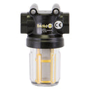 Banjo LSTM075-50C Mini T Strainer Clear Bowl 1/2 in. to 3/4 in. Sizes 30 to 80 Mesh