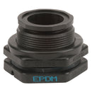Banjo MTF220BD Manifold Polypropylene Bottom Drain Bulkhead Fitting 2 in. to 3 in. Sizes