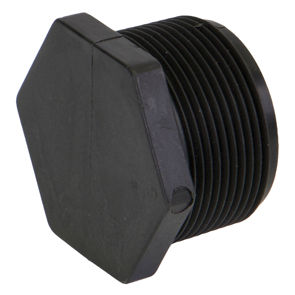 Polypropylene, Plug, MPT, 1/4 in. to 3 in. Sizes
