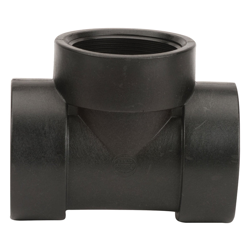 Banjo TEE300 Polypropylene Tee FPT 1/4 in. to 3 in. Sizes